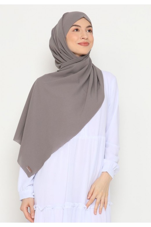 Pasmina Instan Lasercut Grey